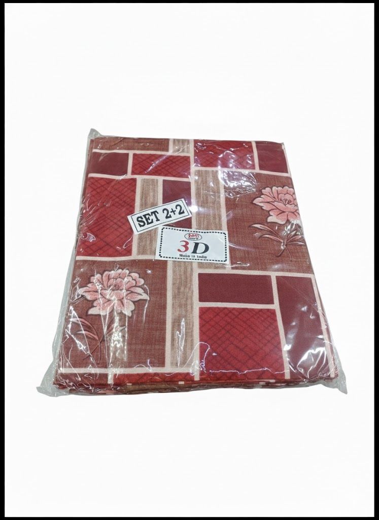 Vishal Handlooms - Single bed sheet with one pillow cover